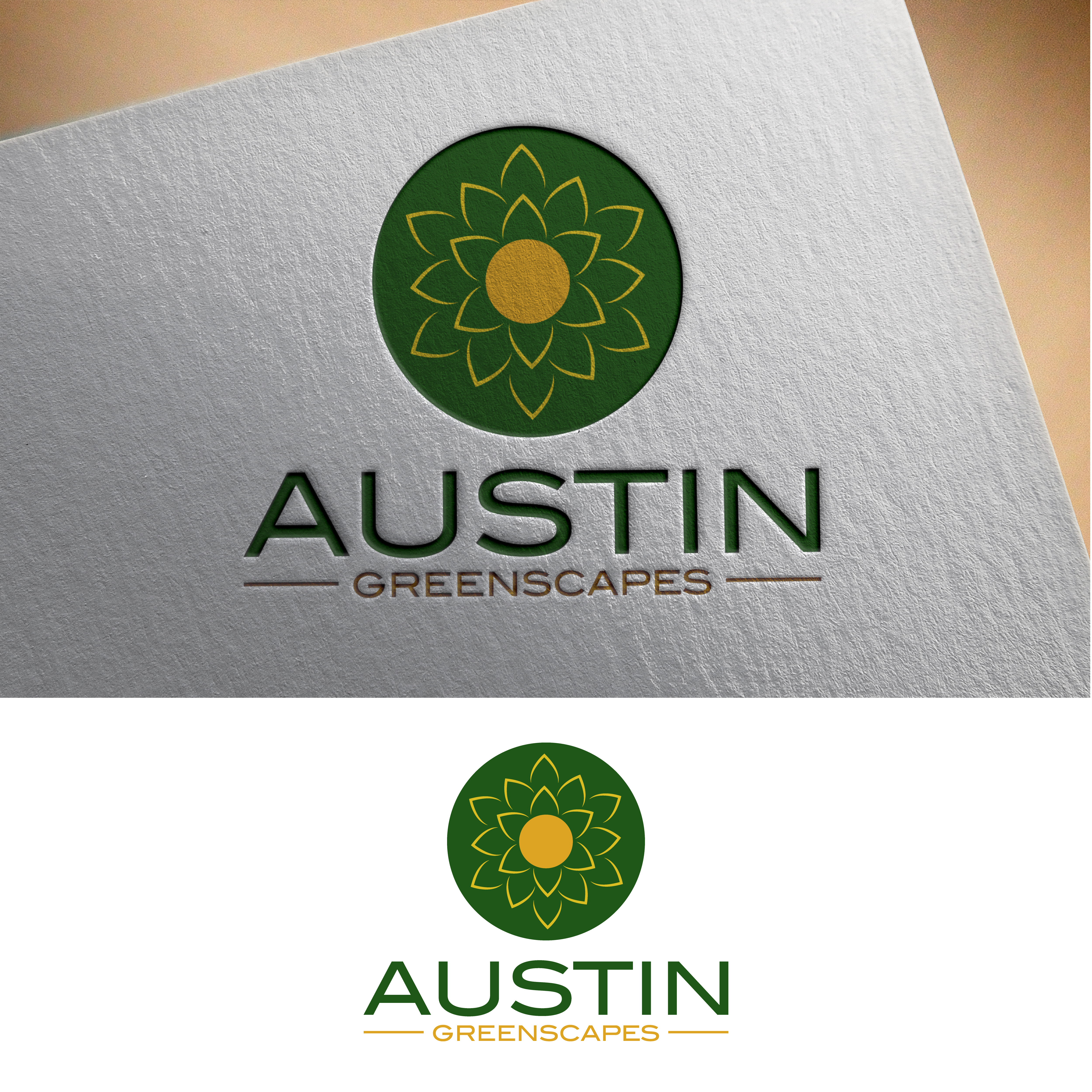 Logo Design by AKTech for Austin Greenscapes | Design #35971955