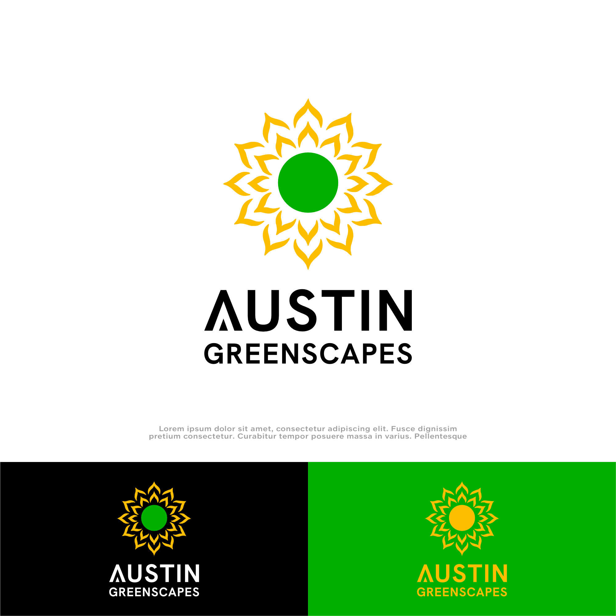 Logo-Design von win it für Austin Greenscapes | Design #35972822