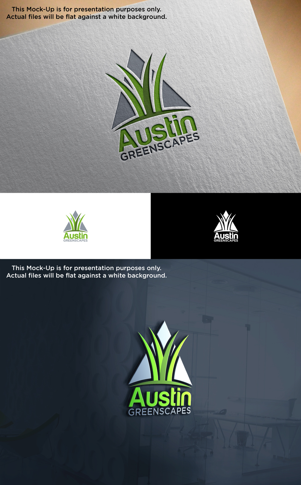 Logo Design by RafiqulStudio for Austin Greenscapes | Design #35972035