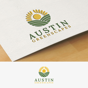 Logo Design by -ACE- for Austin Greenscapes | Design #35964635