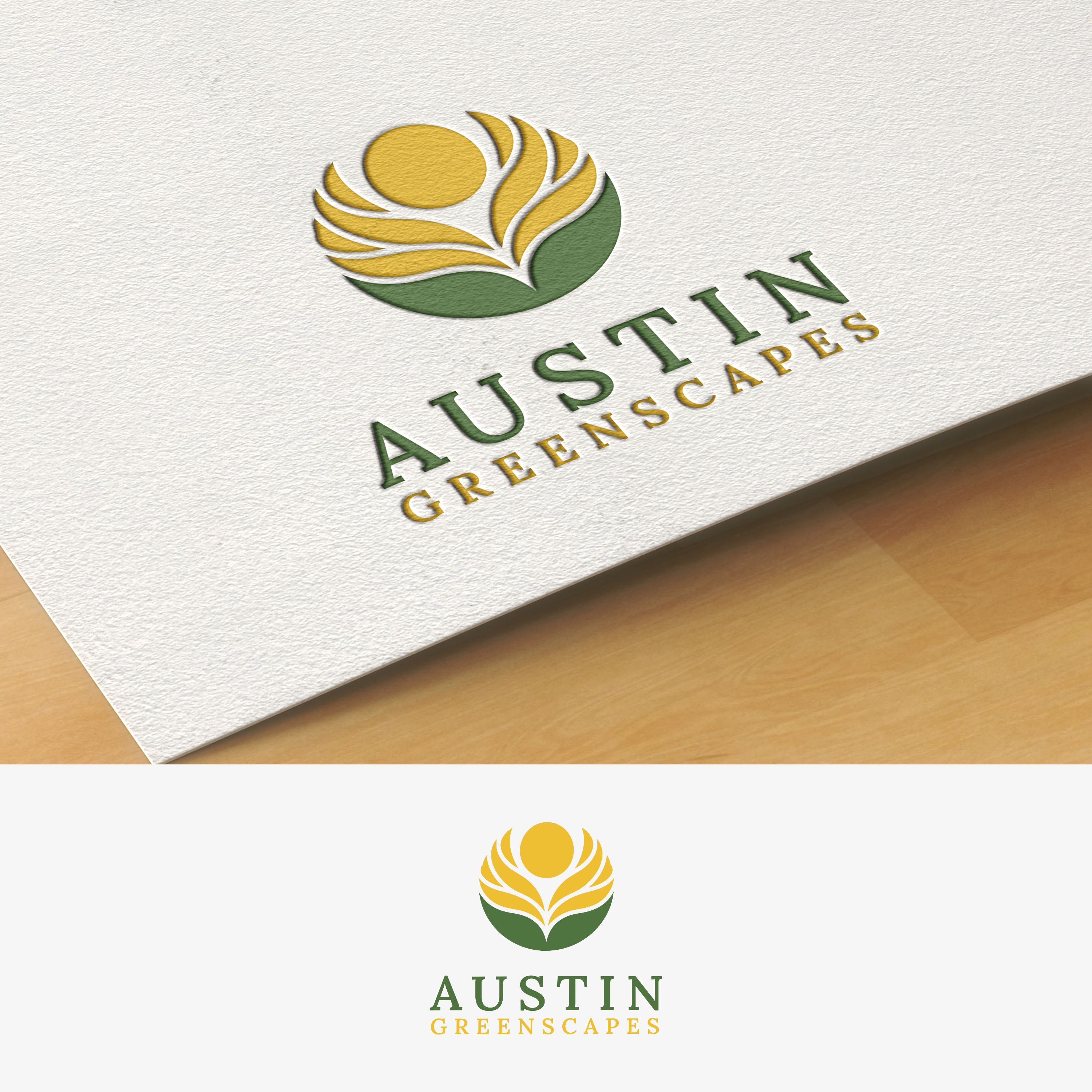 Diseño de Logo por -ACE- para Austin Greenscapes | Diseño #35964637