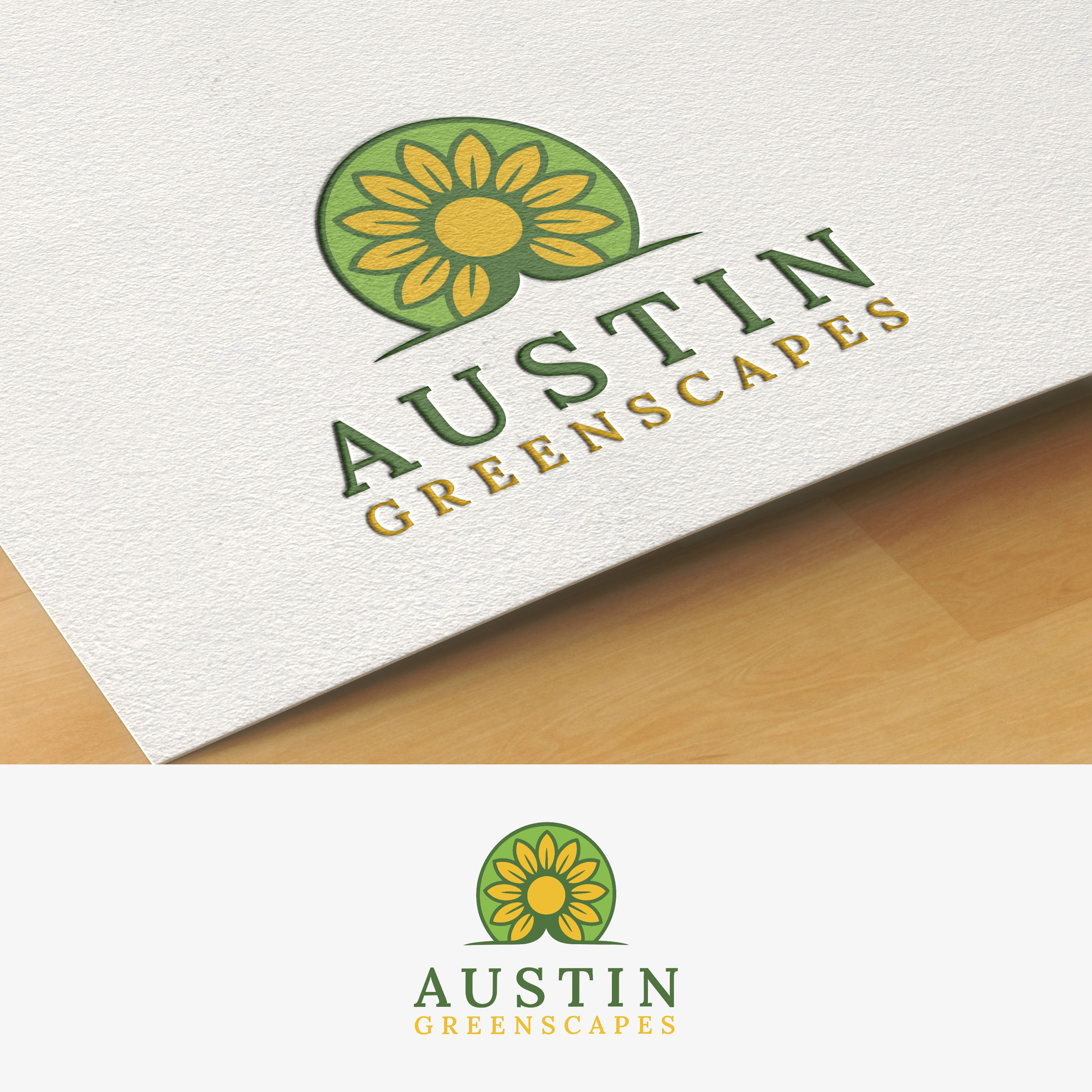 Diseño de Logo por -ACE- para Austin Greenscapes | Diseño #35964644
