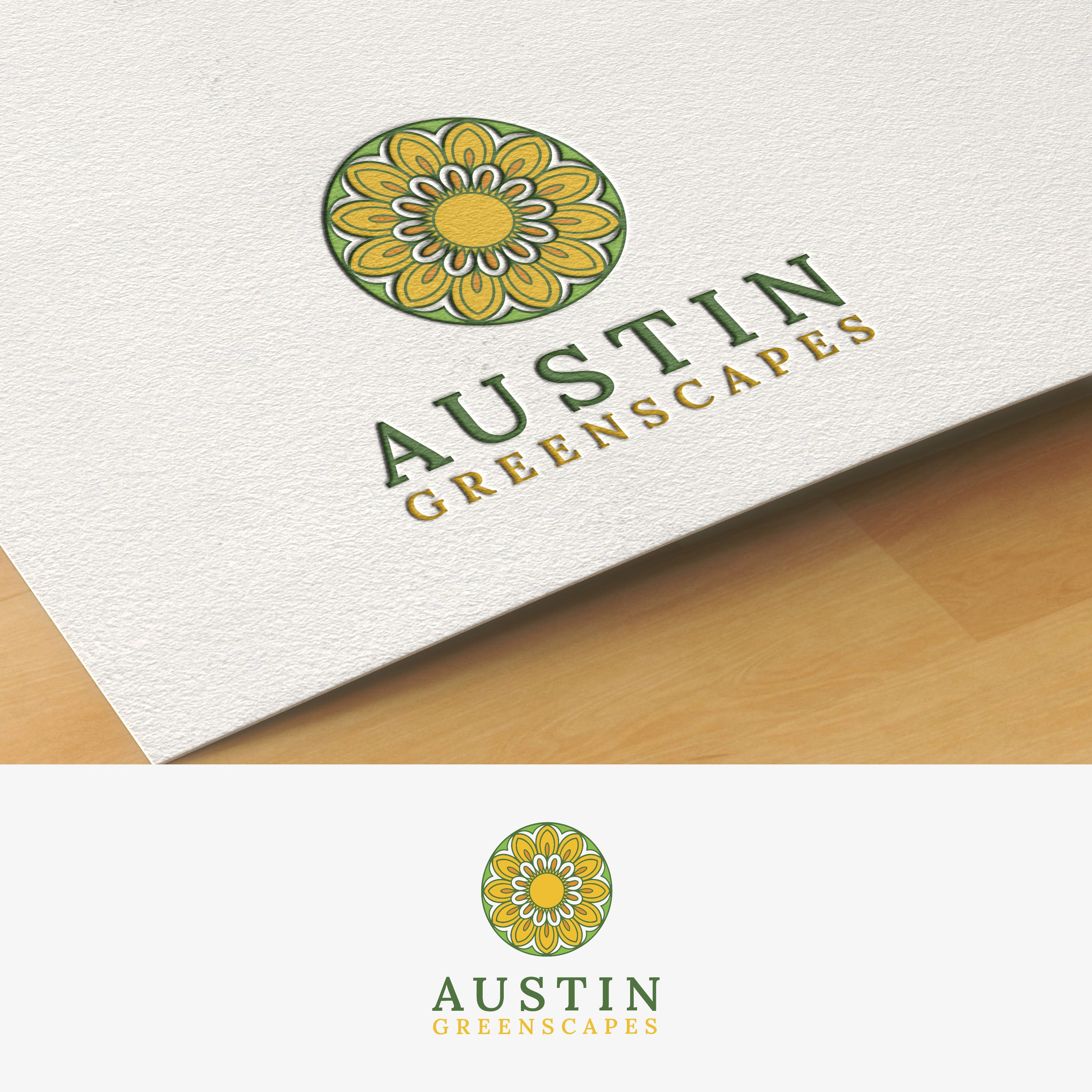 Diseño de Logo por -ACE- para Austin Greenscapes | Diseño #35964647