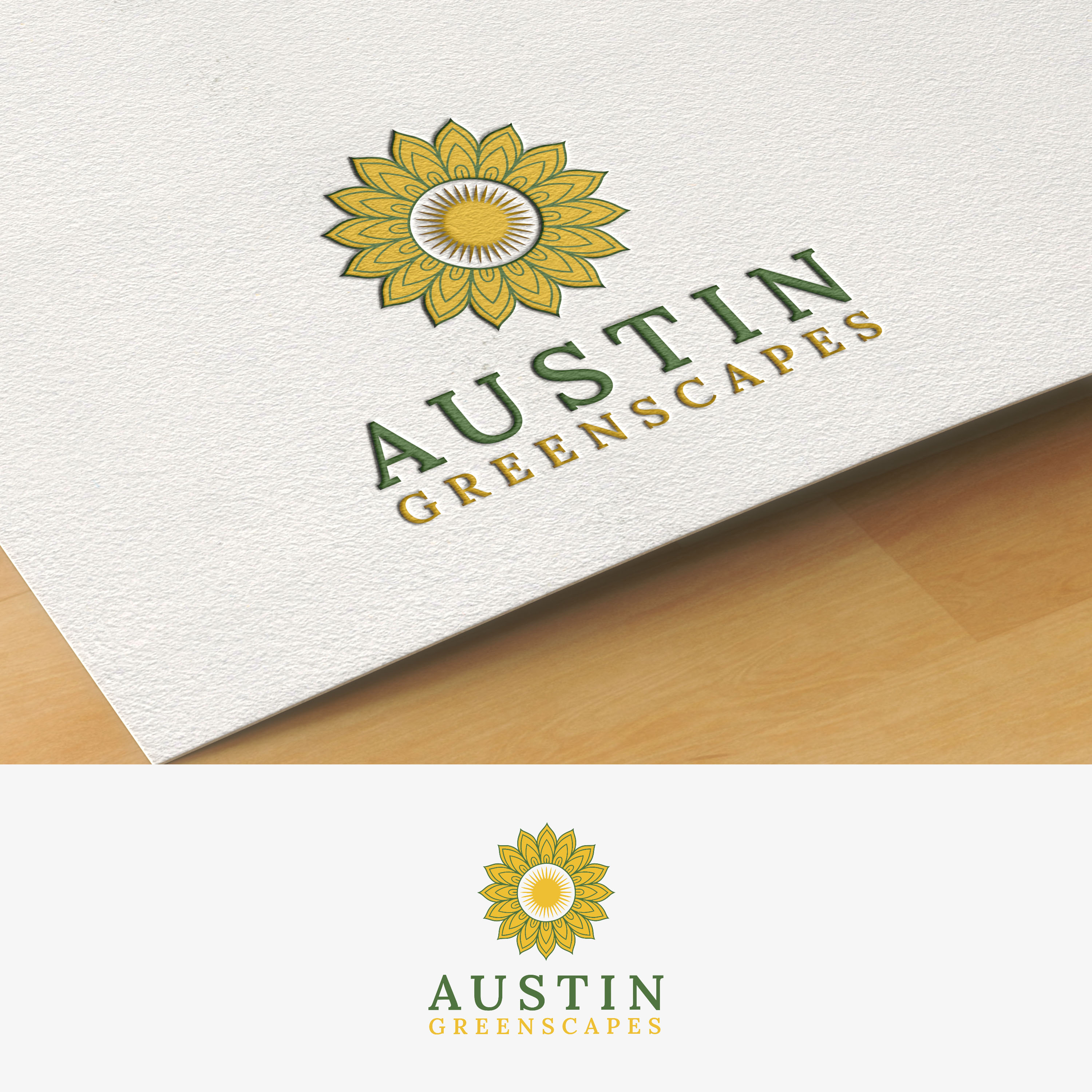 Diseño de Logo por -ACE- para Austin Greenscapes | Diseño #35964648