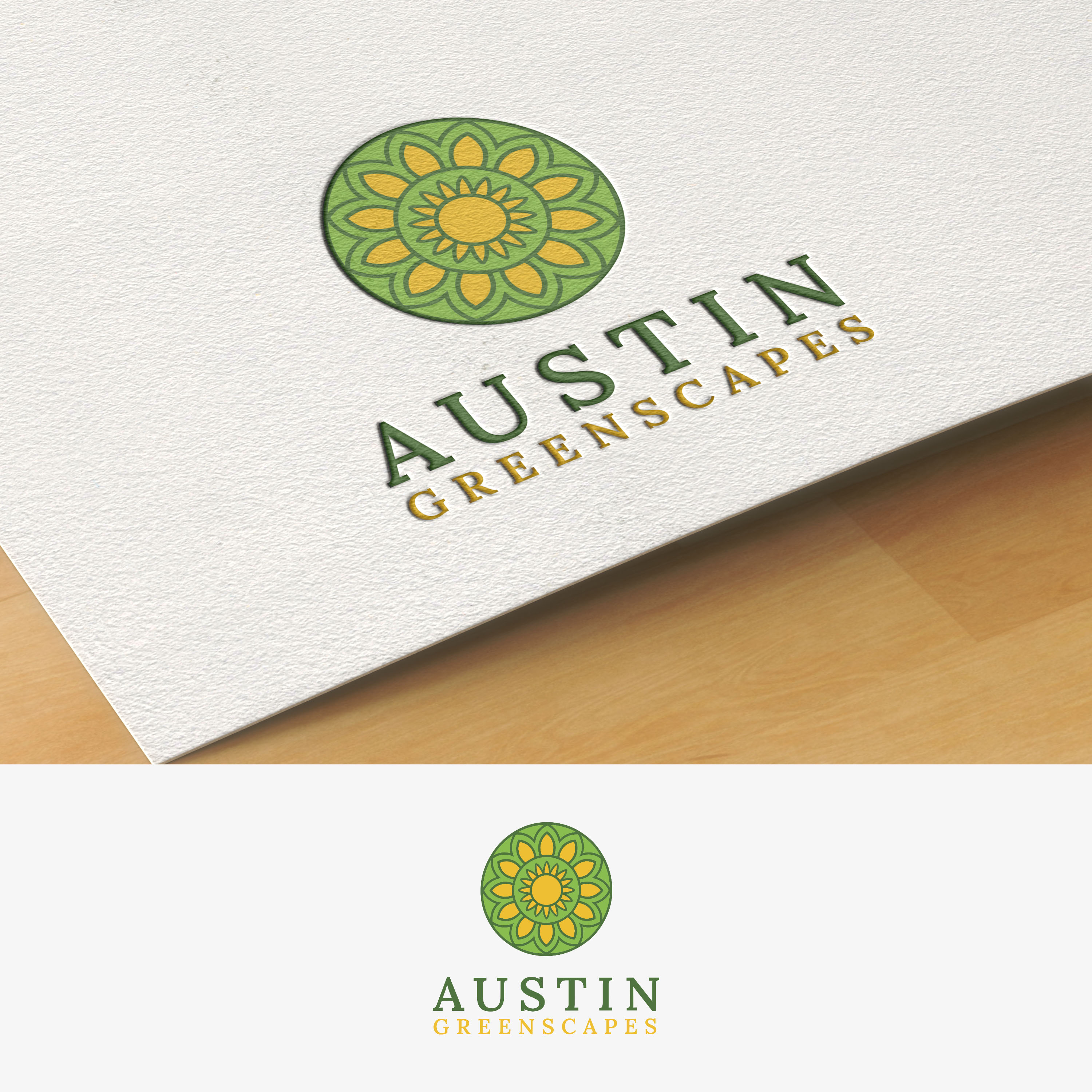 Logo Design by -ACE- for Austin Greenscapes | Design #35964649
