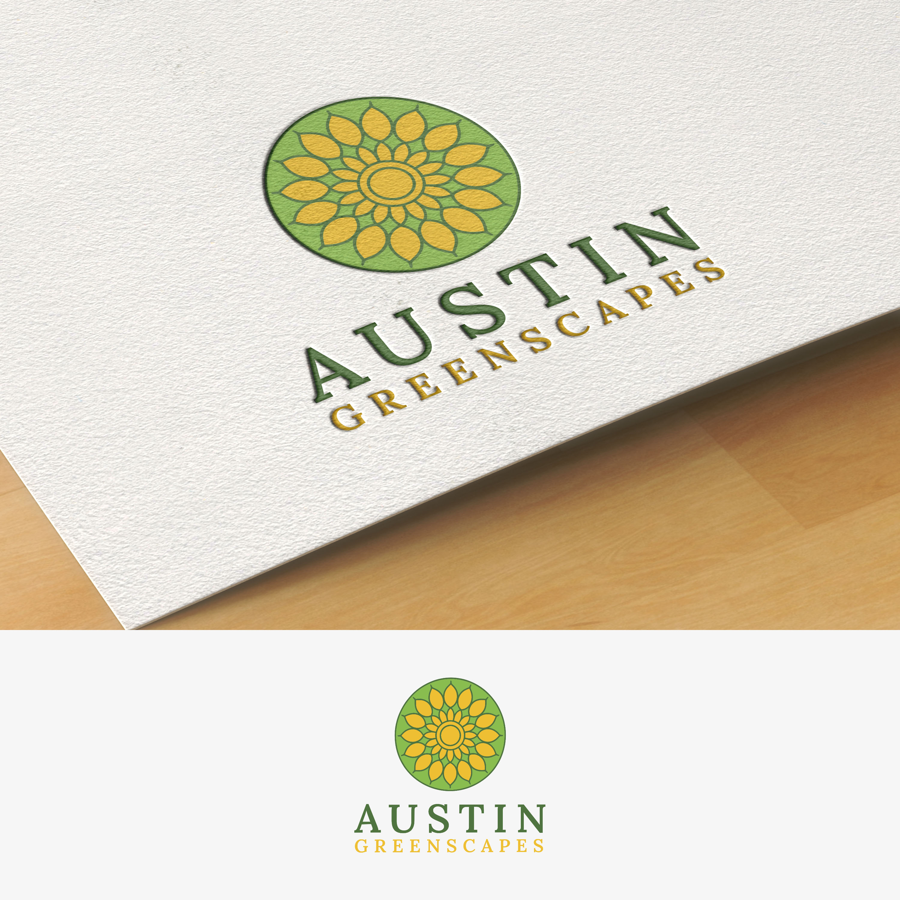 Logo Design by -ACE- for Austin Greenscapes | Design #35964650