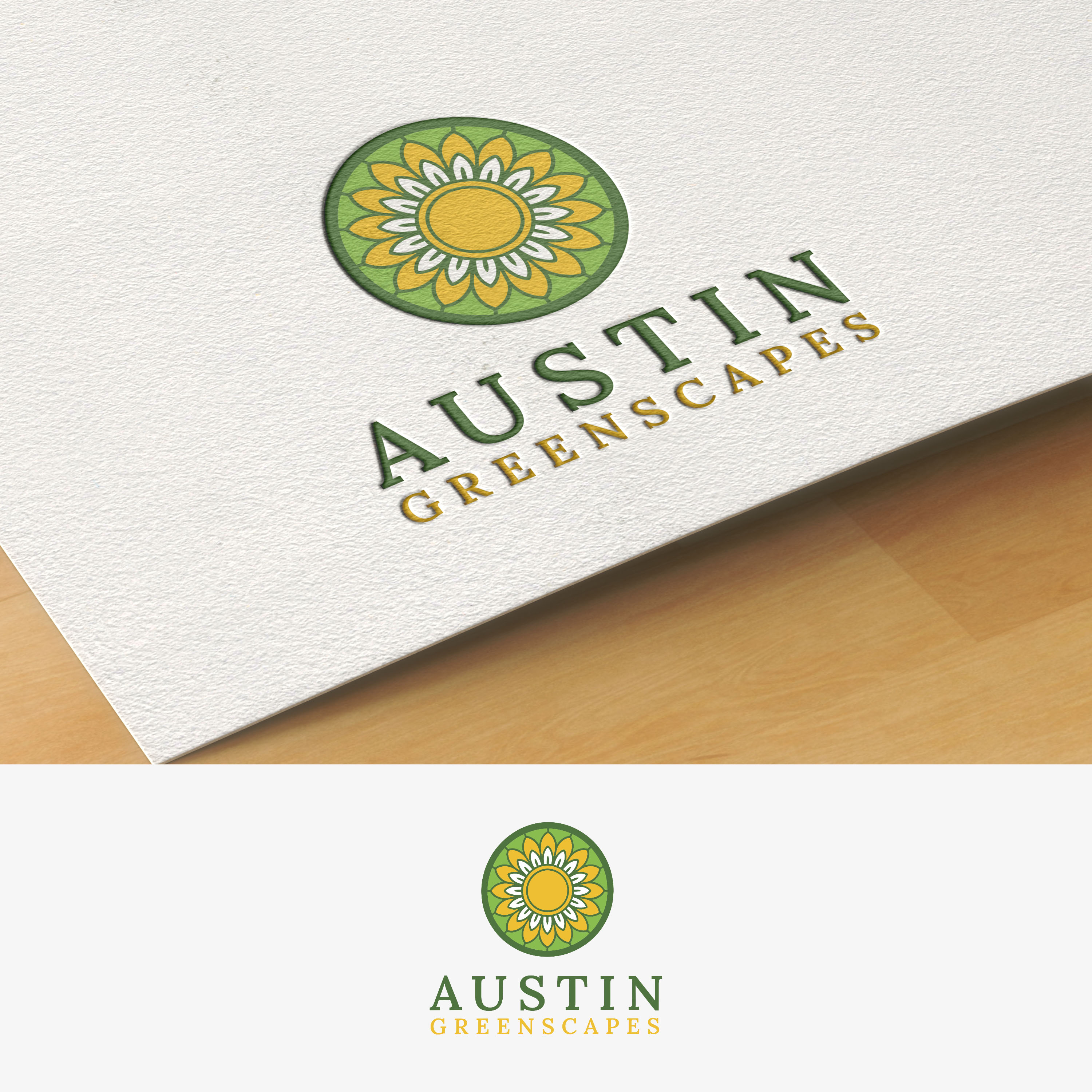 Logo Design by -ACE- for Austin Greenscapes | Design #35964653
