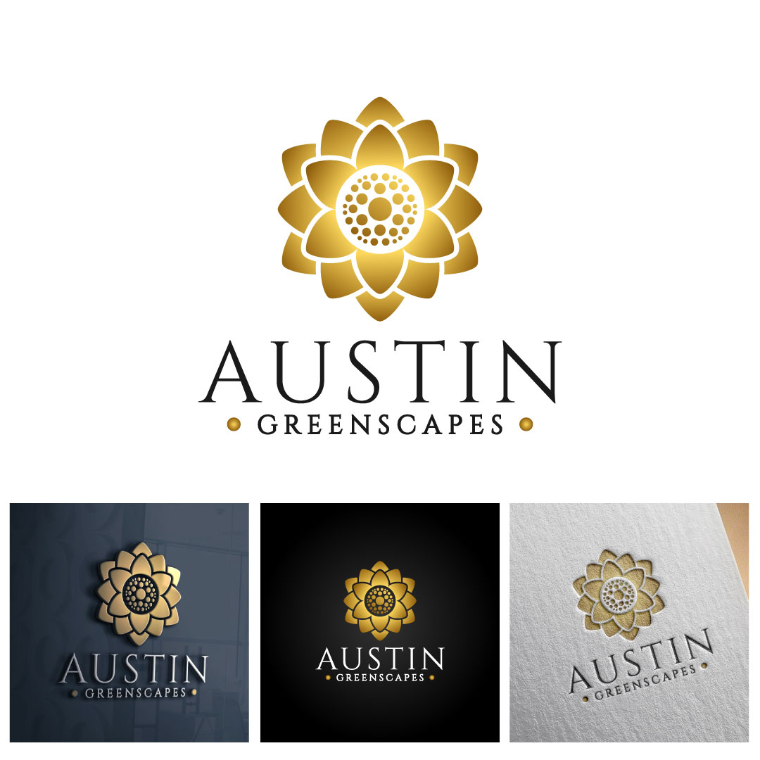 Logo Design by michellefrances for Austin Greenscapes | Design #35969938
