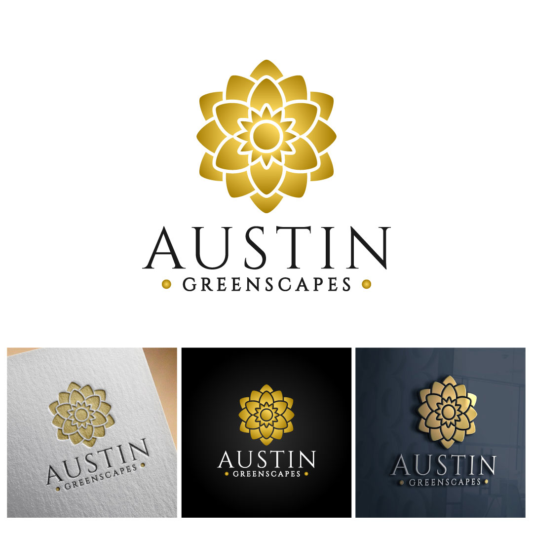 Logo Design by michellefrances for Austin Greenscapes | Design #35969947