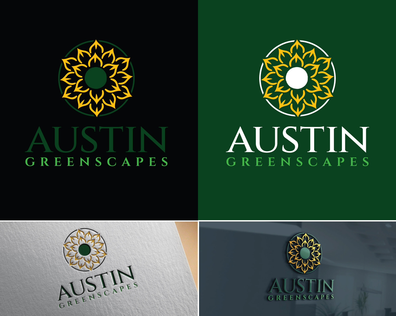 Logo-Design von Atec für Austin Greenscapes | Design #35970709