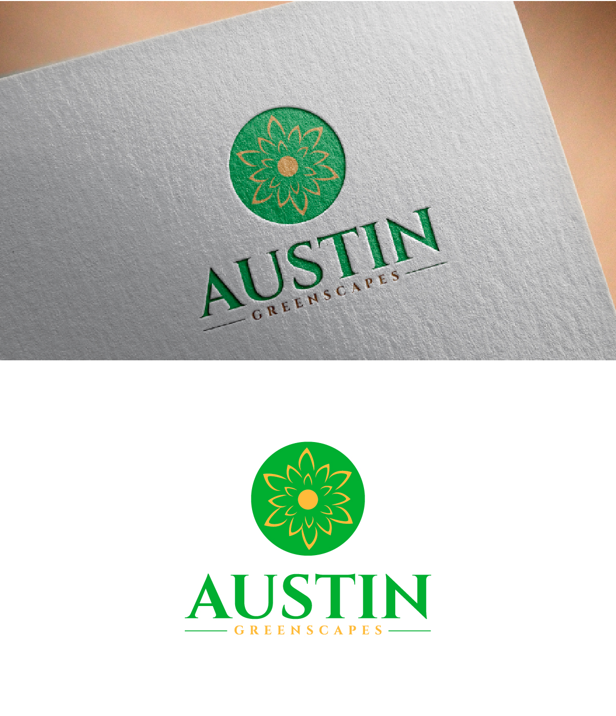Logo Design by fly  design for Austin Greenscapes | Design #35972834