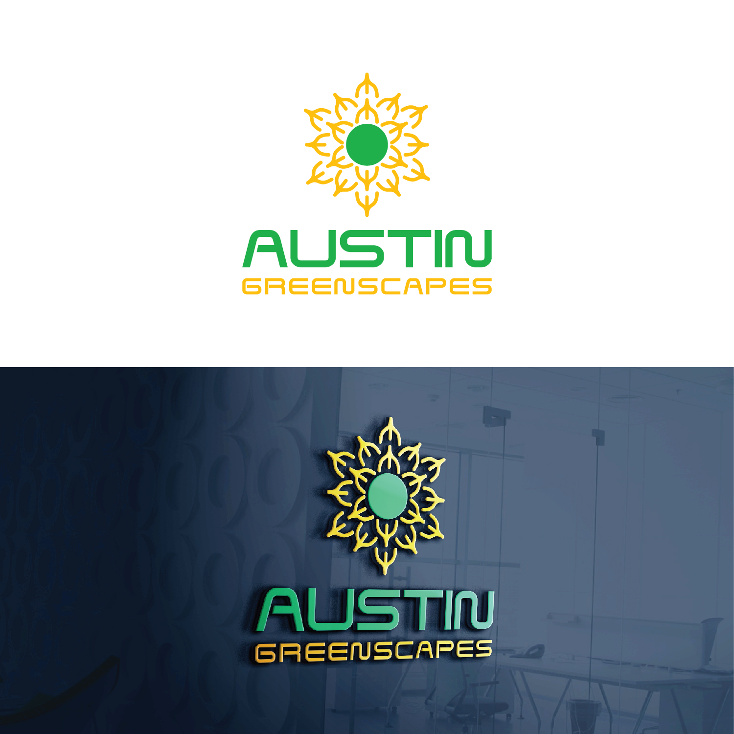 Logo Design by Maxo-Biz for Austin Greenscapes | Design #35967930