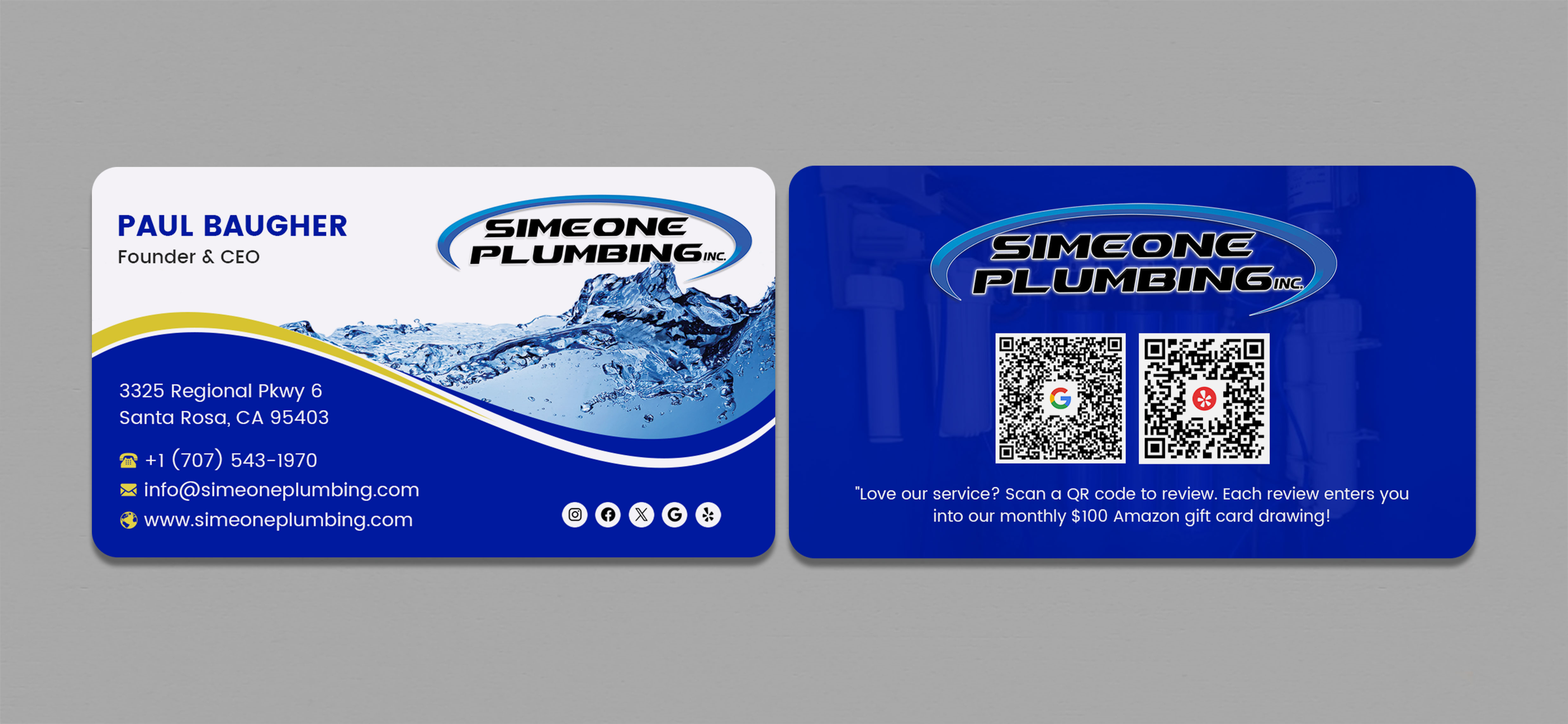 Business Card Design by Sabbir_2025 for this project | Design #35988661