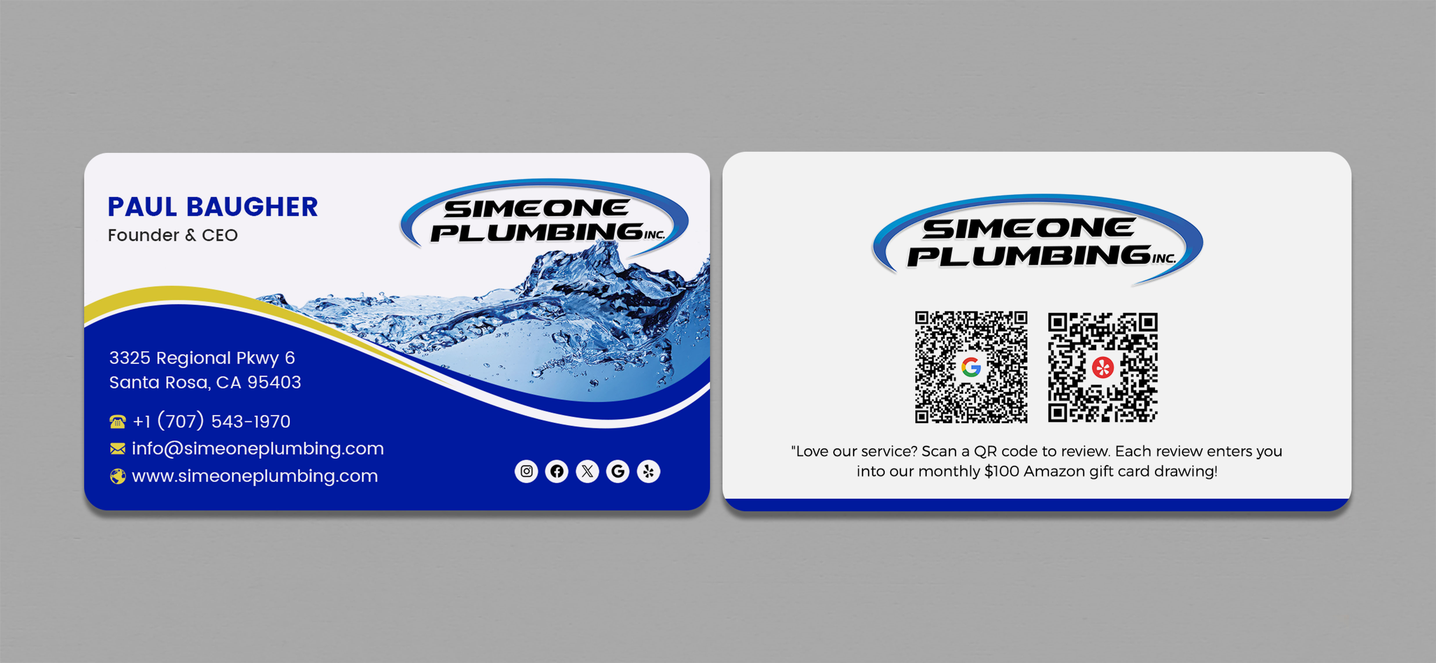 Business Card Design by Sabbir_2025 for this project | Design #35992943