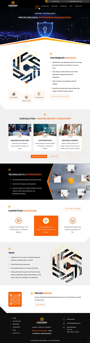 Web-Design von pb für Cedonix, LLC | Design: #35985298