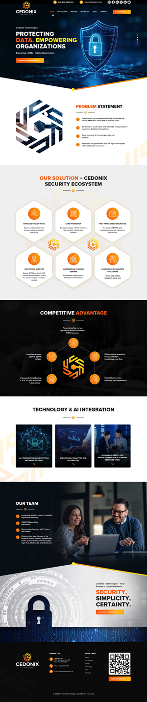 Web-Design von pb für Cedonix, LLC | Design: #35985307