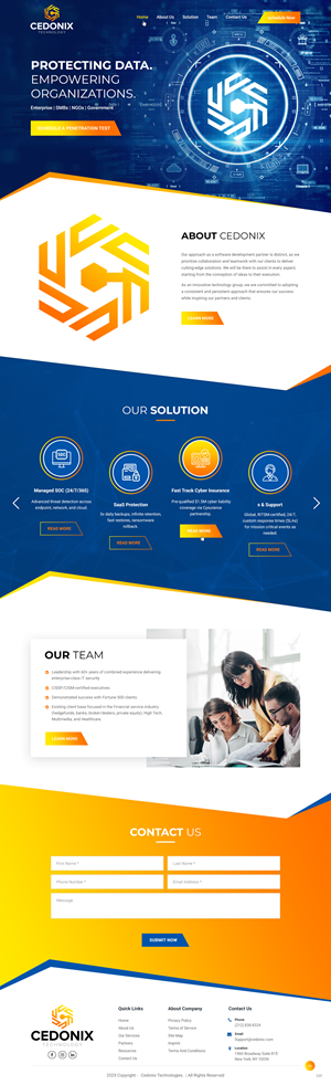 Web-Design von pb für Cedonix, LLC | Design: #35985308