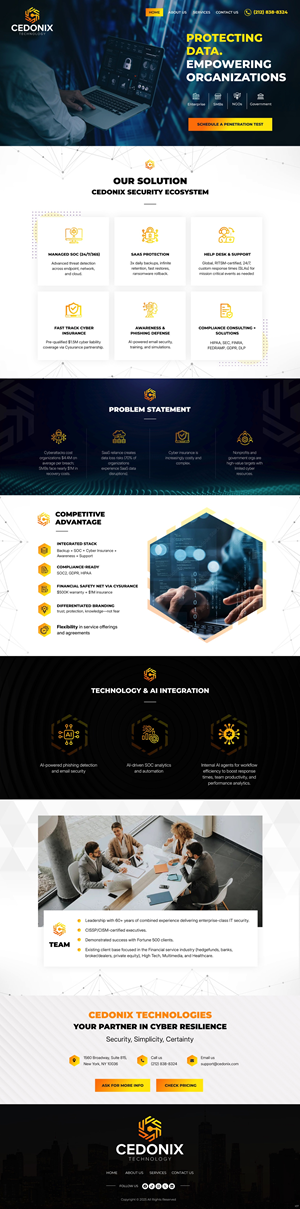 Web-Design von pb für Cedonix, LLC | Design: #35985310