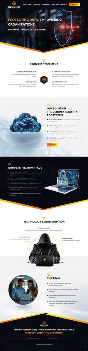 Web-Design von pb für Cedonix, LLC | Design: #35985314