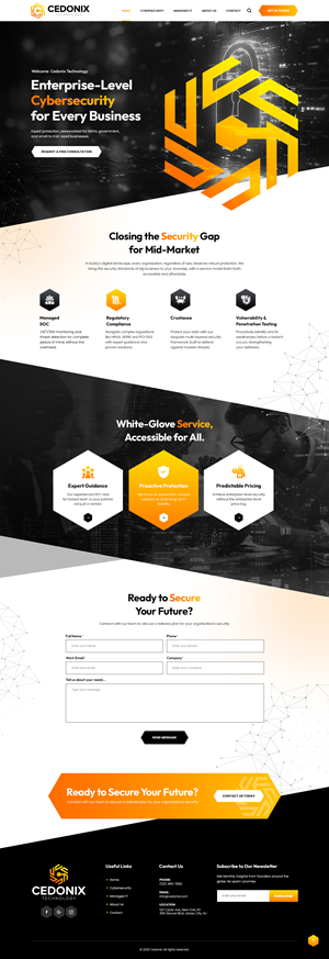 Web-Design von nzdesigners für Cedonix, LLC | Design: #35979732