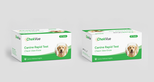 Modern simplicity,Professional, and Warmly Credible Packaging Design for Pet Rapid Test