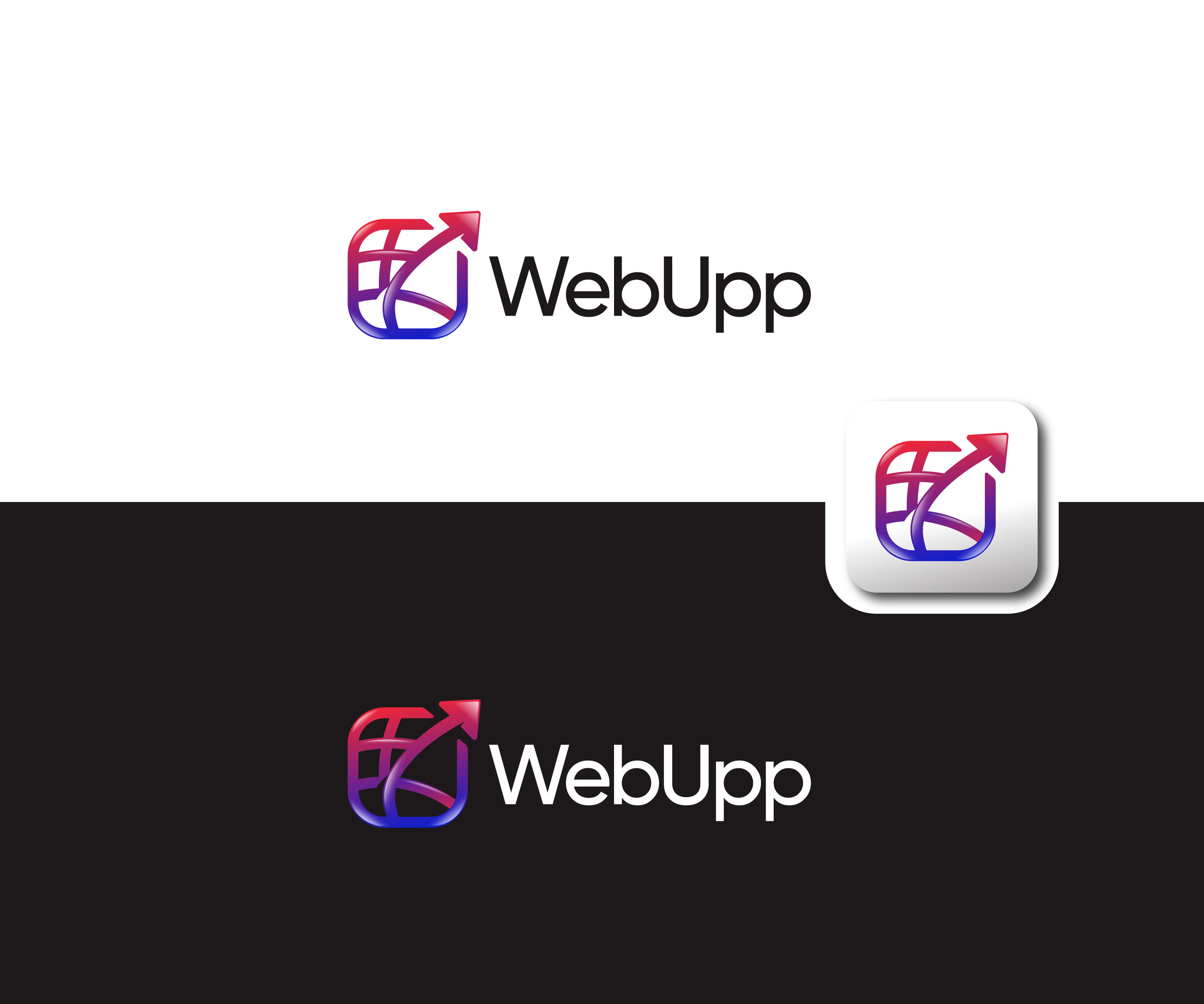 Diseño de Logo por AuraPixels11 para Web Upp Limited | Diseño #35975181
