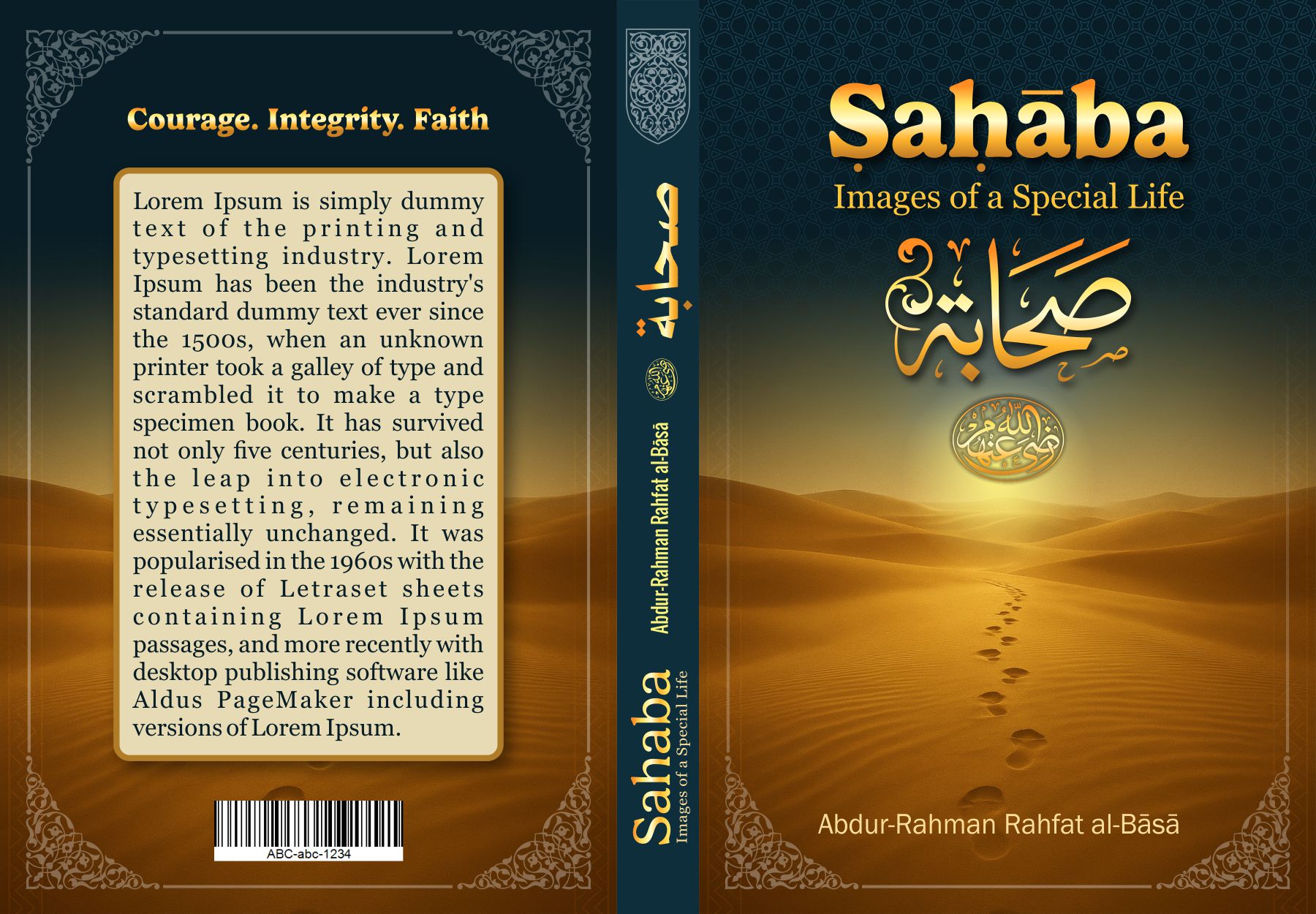 Book Cover Design by AshfaqArt for IB Verlag Abderrahim Khouja | Design #36004660