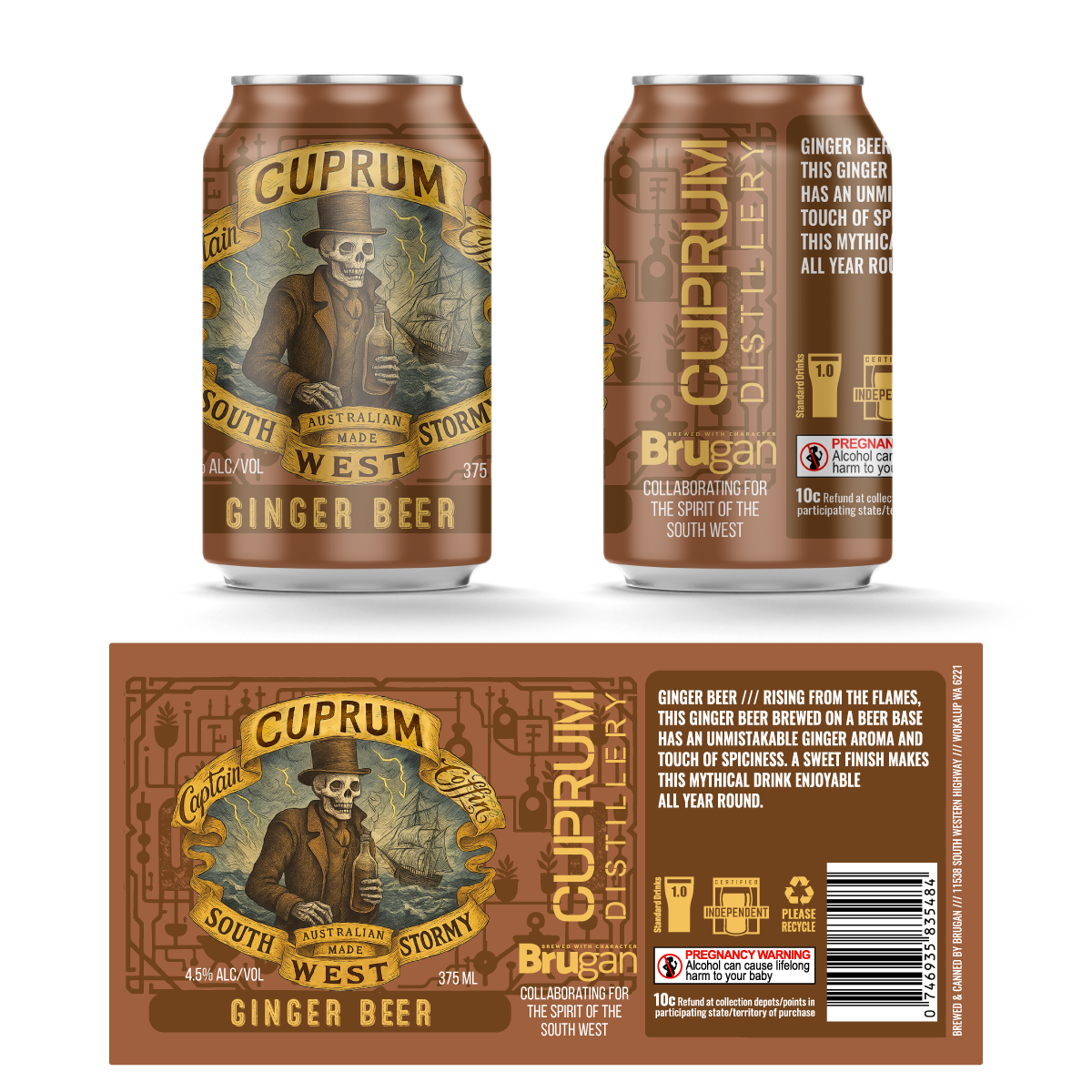 Label Design by Sergio Coelho for this project | Design #35987169