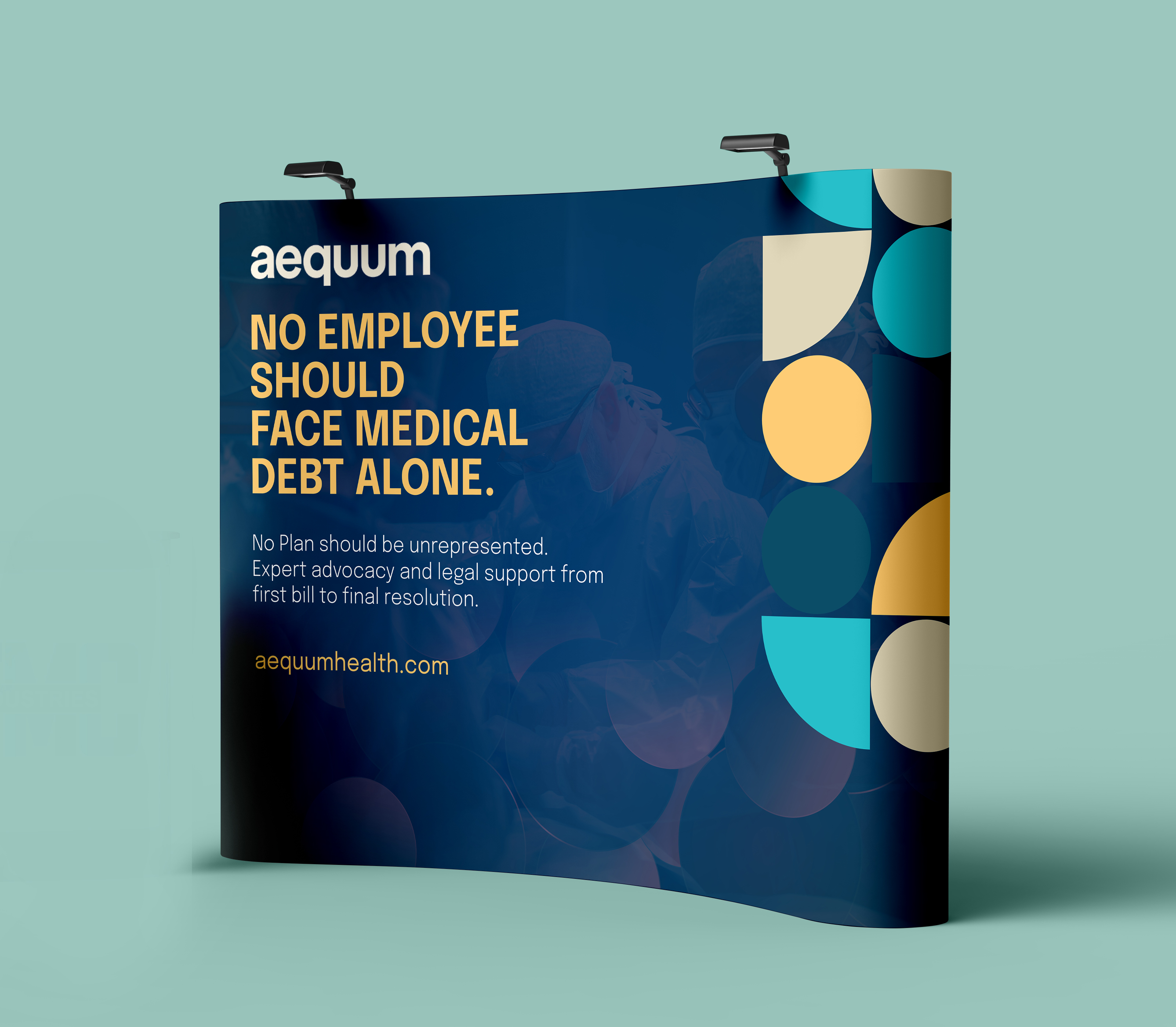 Messestand-Design von Sun Creative für aequum LLC | Design #35983250