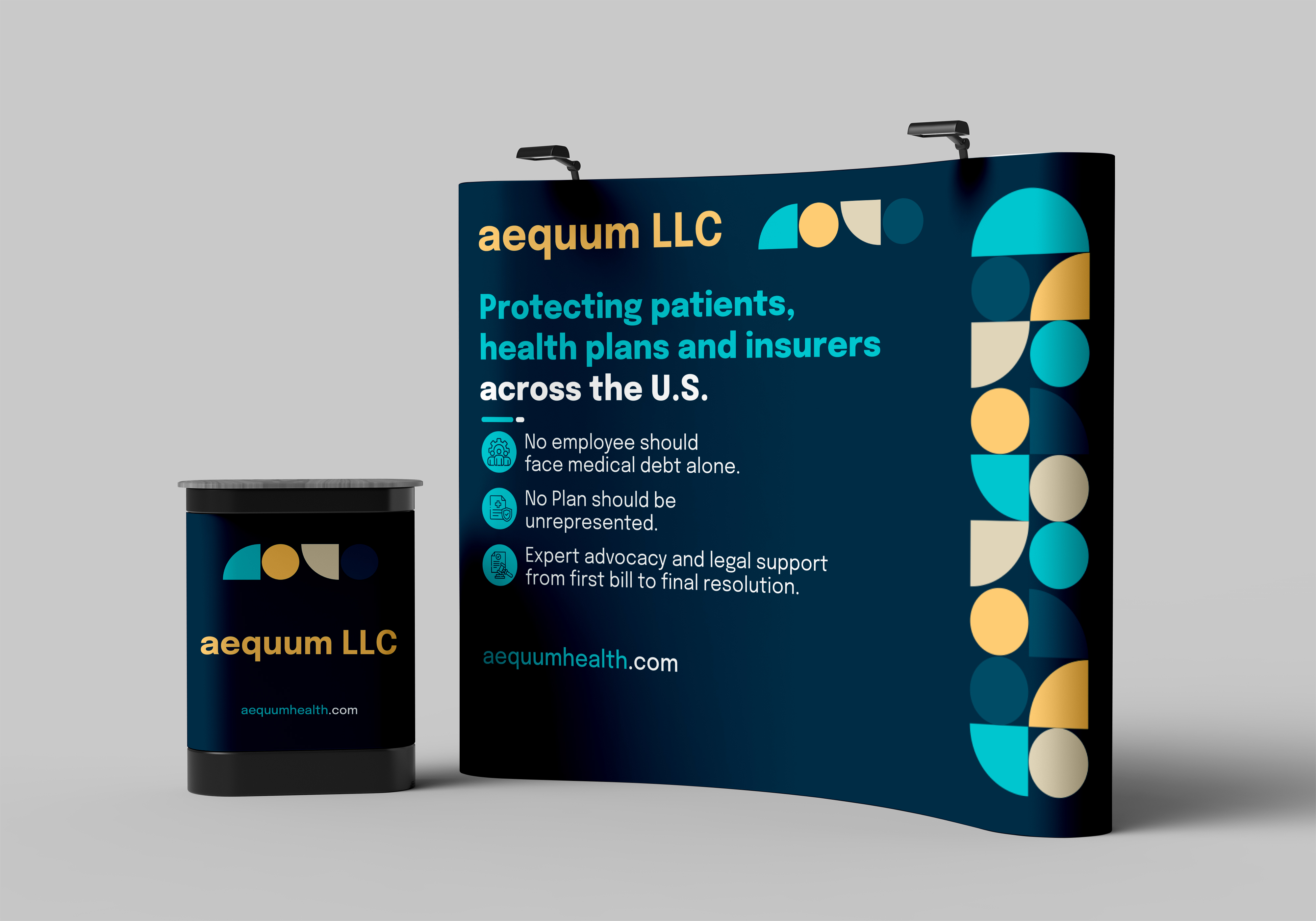 Trade Show Booth Design by VCreativeidea for aequum LLC | Design #35976032