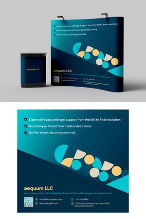 Trade Show Booth Design by KickArt for aequum LLC | Design: #35983727