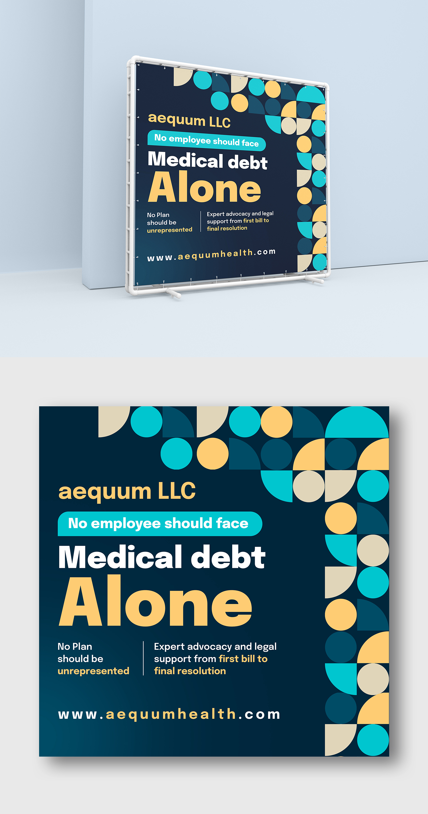 Diseño de Stand de Feria por debdesign para aequum LLC | Diseño #35979083