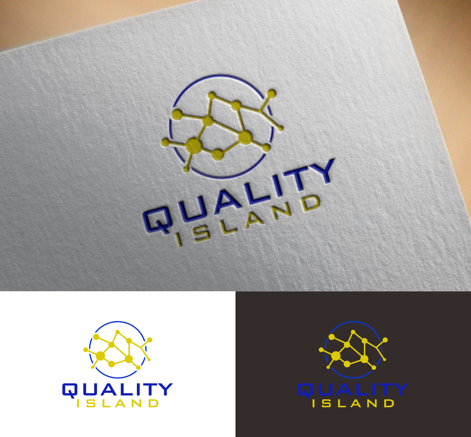 Logo Design by healer1617 for Quality Island Sp. z o.o. | Design #35975975