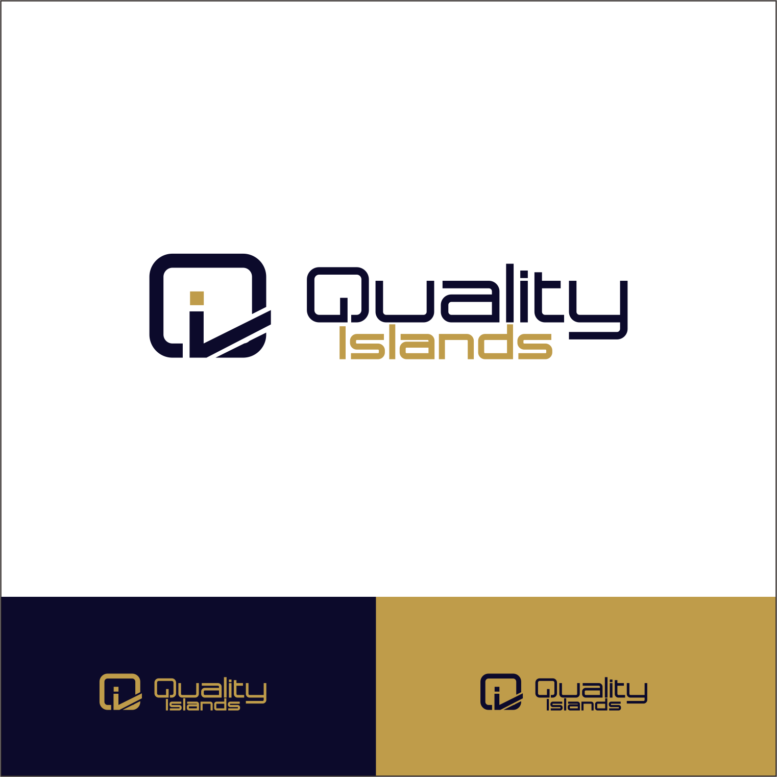 Logo Design by Arham Hidayat for Quality Island Sp. z o.o. | Design #35996061