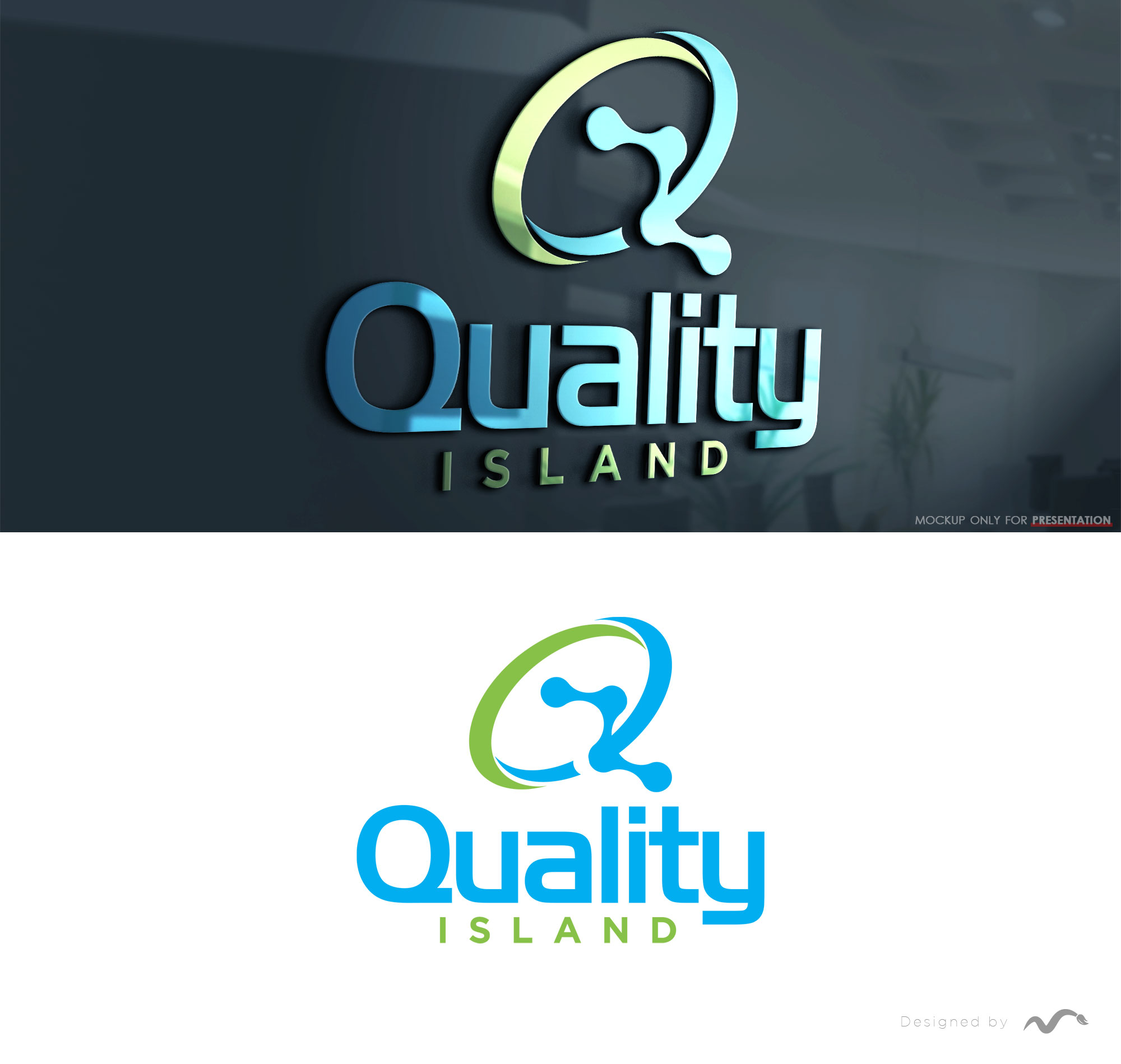Diseño de Logo por Mono.co para Quality Island Sp. z o.o. | Diseño #35981770