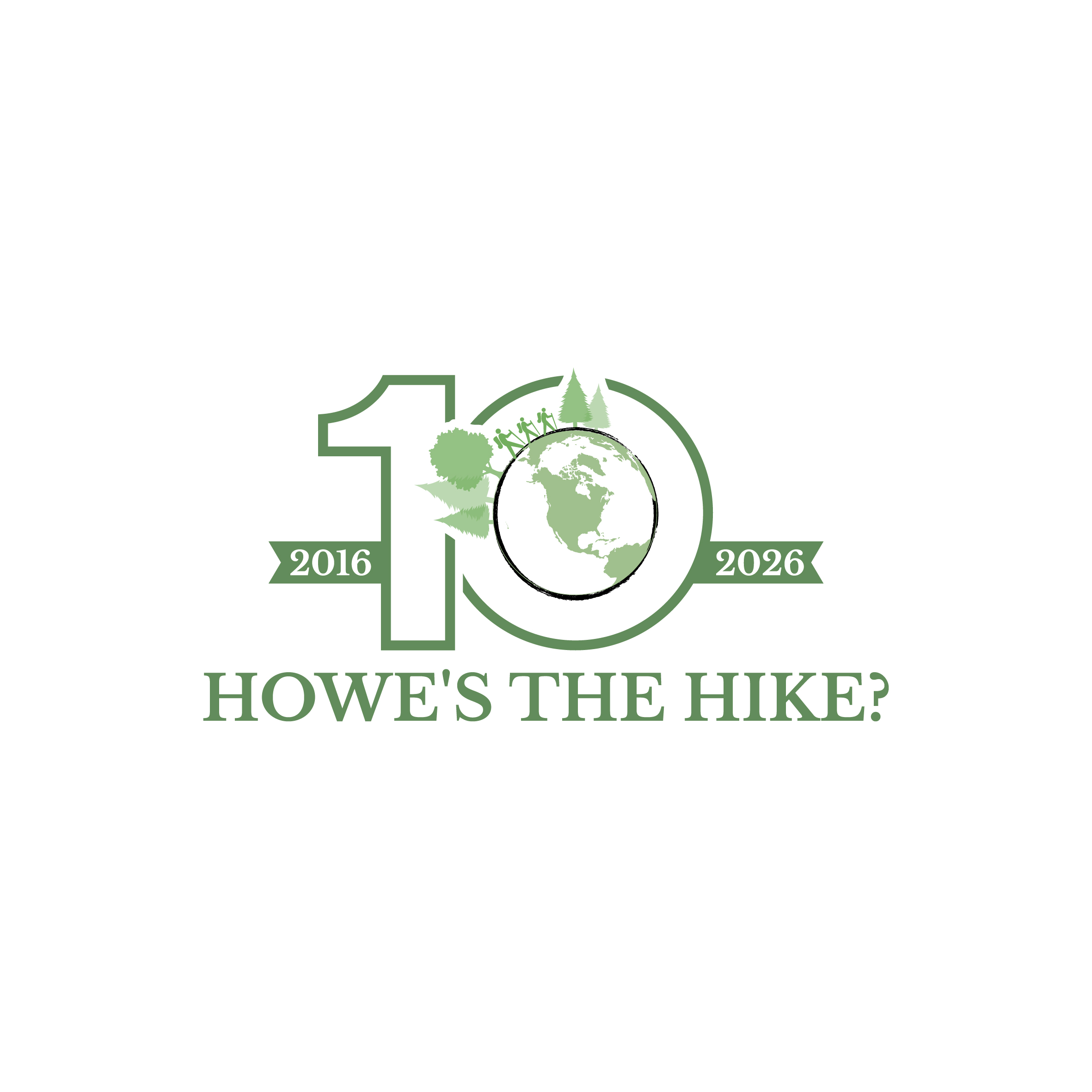 Diseño de Logo por Aljune Castro Designs para Howe's the Hike? | Diseño #35982958