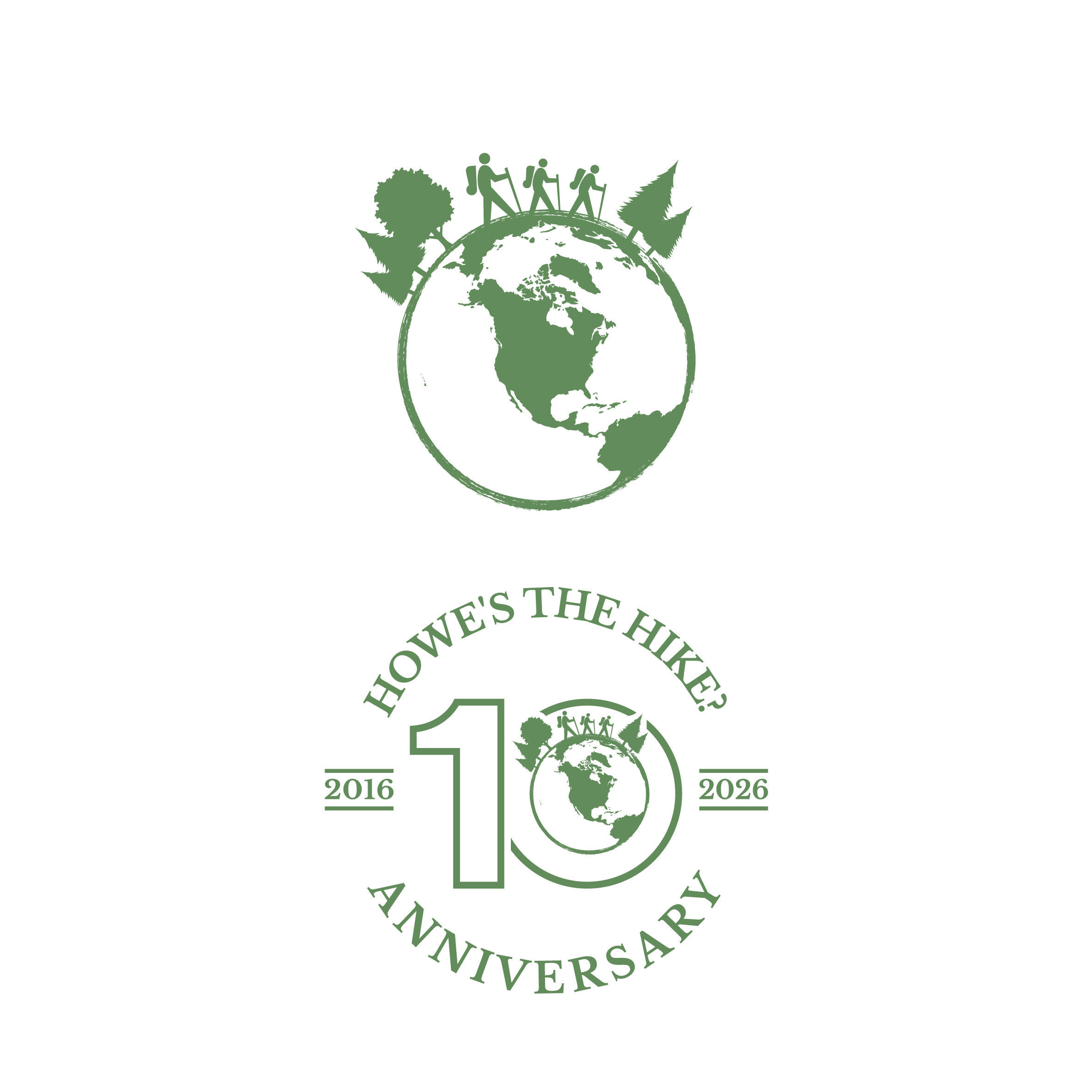 Diseño de Logo por Aljune Castro Designs para Howe's the Hike? | Diseño #35982965