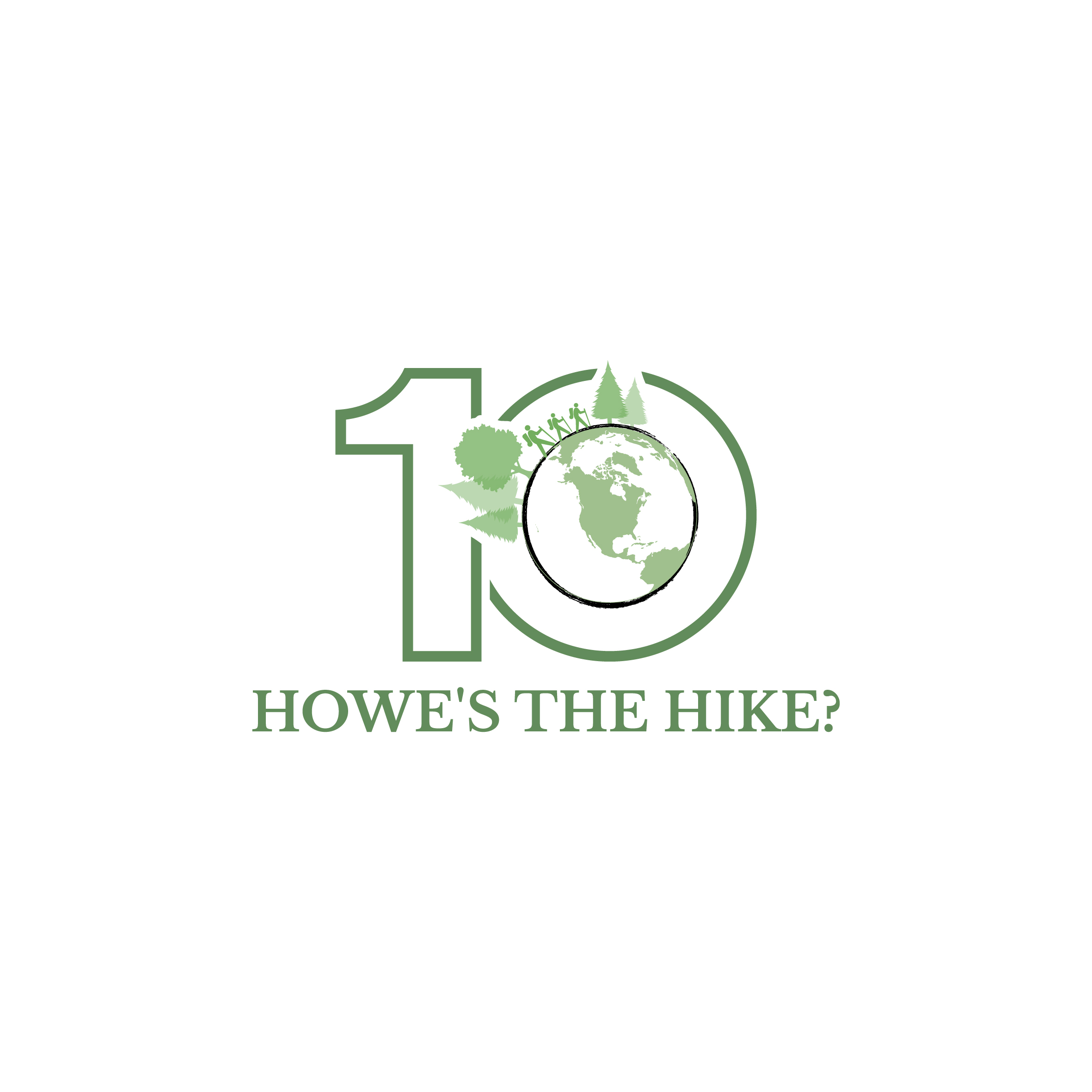 Diseño de Logo por Aljune Castro Designs para Howe's the Hike? | Diseño #35993925