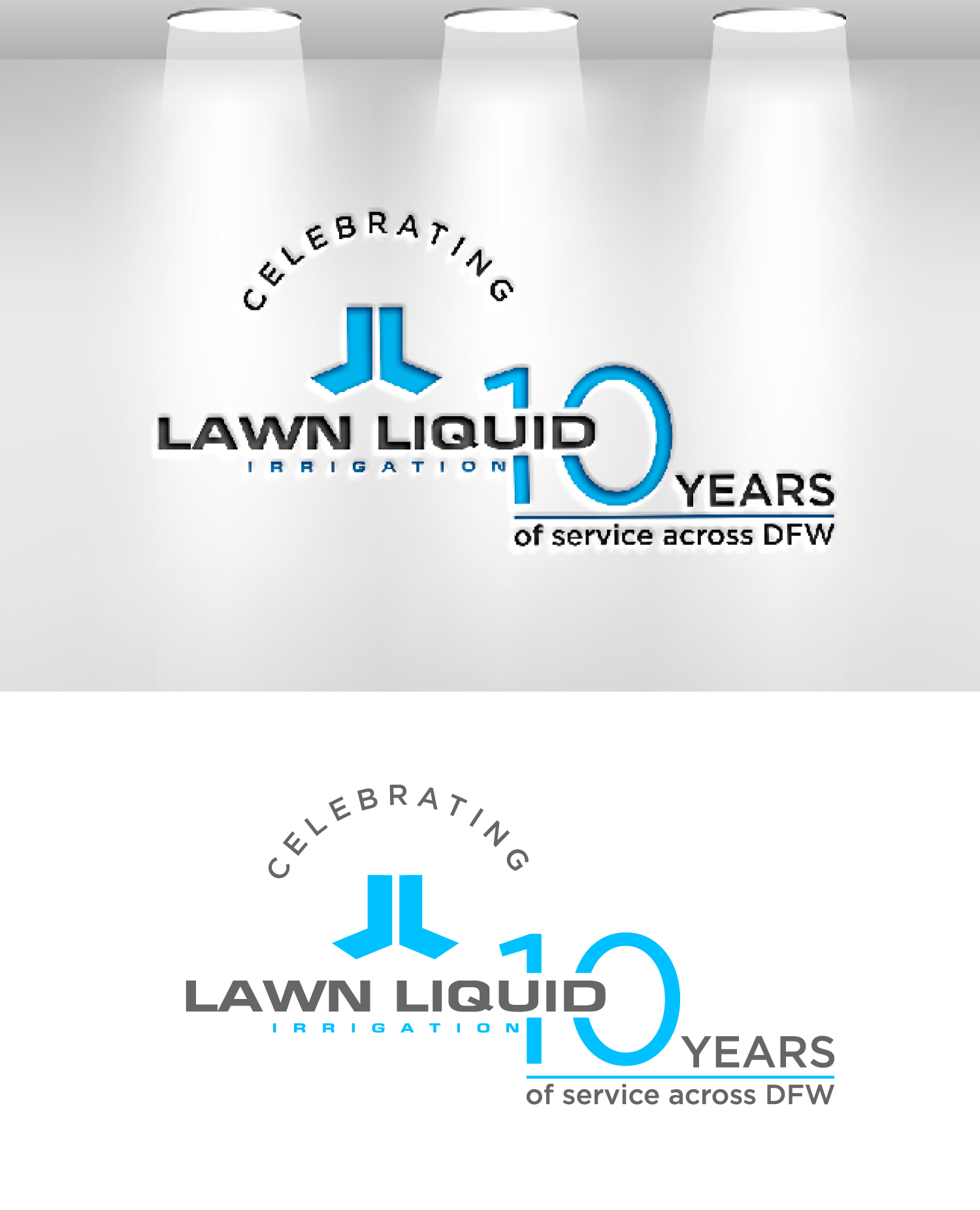 Diseño de Logo por VisionCraft™ para Lawn Liquid Irrigation | Diseño #35975165