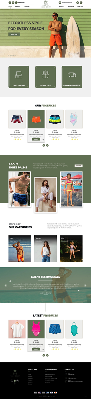 Shopify-Design von pb für dieses Projekt | Design: #35994148