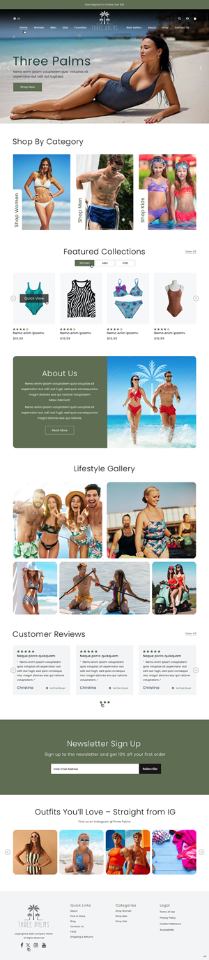 Shopify-Design von pb für dieses Projekt | Design: #35994158