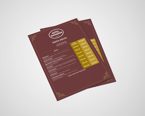 Menu Design by barinix for Hotel Richards | Design: #35995410