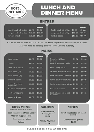 Menu Design by Vibhavana91