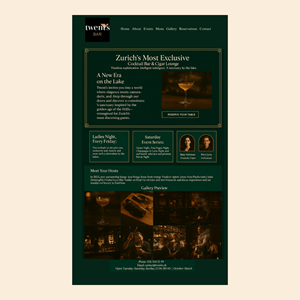 Web Design by Marion Richards for SMOKINGFISH PRODUCTION | Design: #36022447