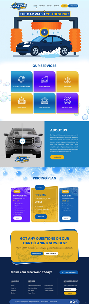 Web Design by pb for this project | Design: #35994046