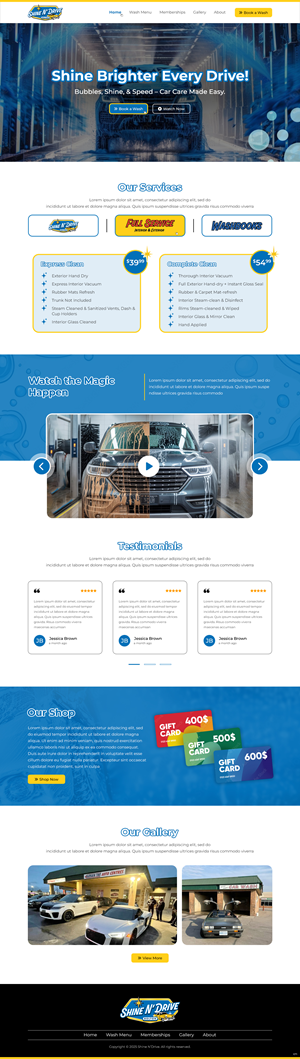Web Design by pb for this project | Design: #35994054