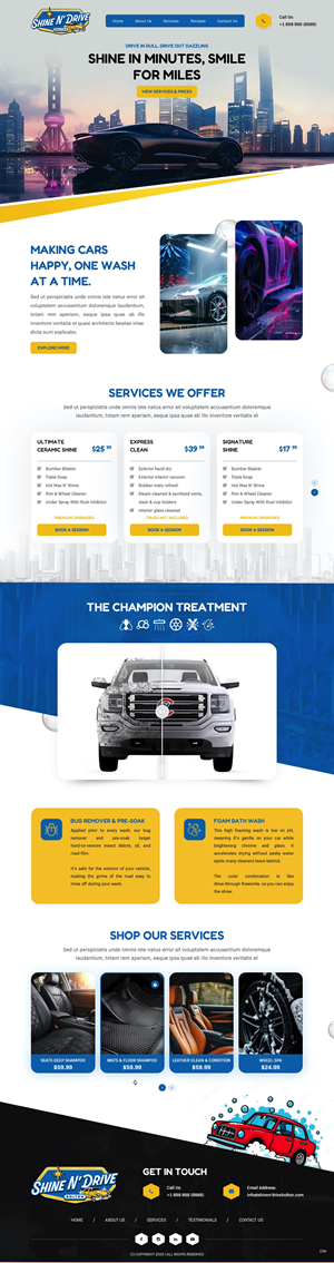 Web Design by pb for this project | Design: #35999592