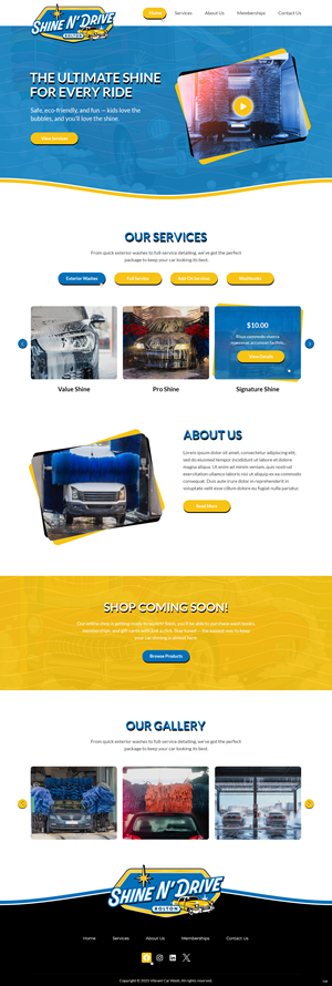 Web Design by pb for this project | Design: #35999599