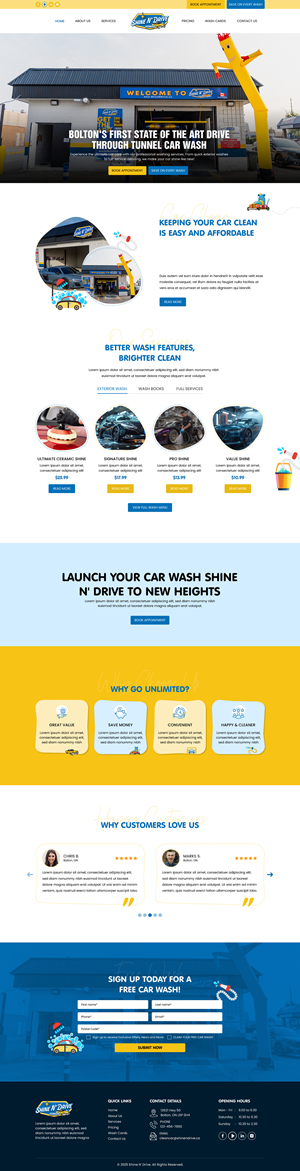 Web Design by Sbss for this project | Design: #36006818