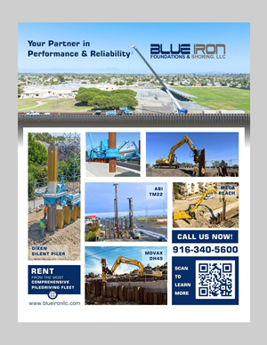 Graphic Design by designcircle for Blue Iron Foundations & Shoring, LLC | Design: #36026488
